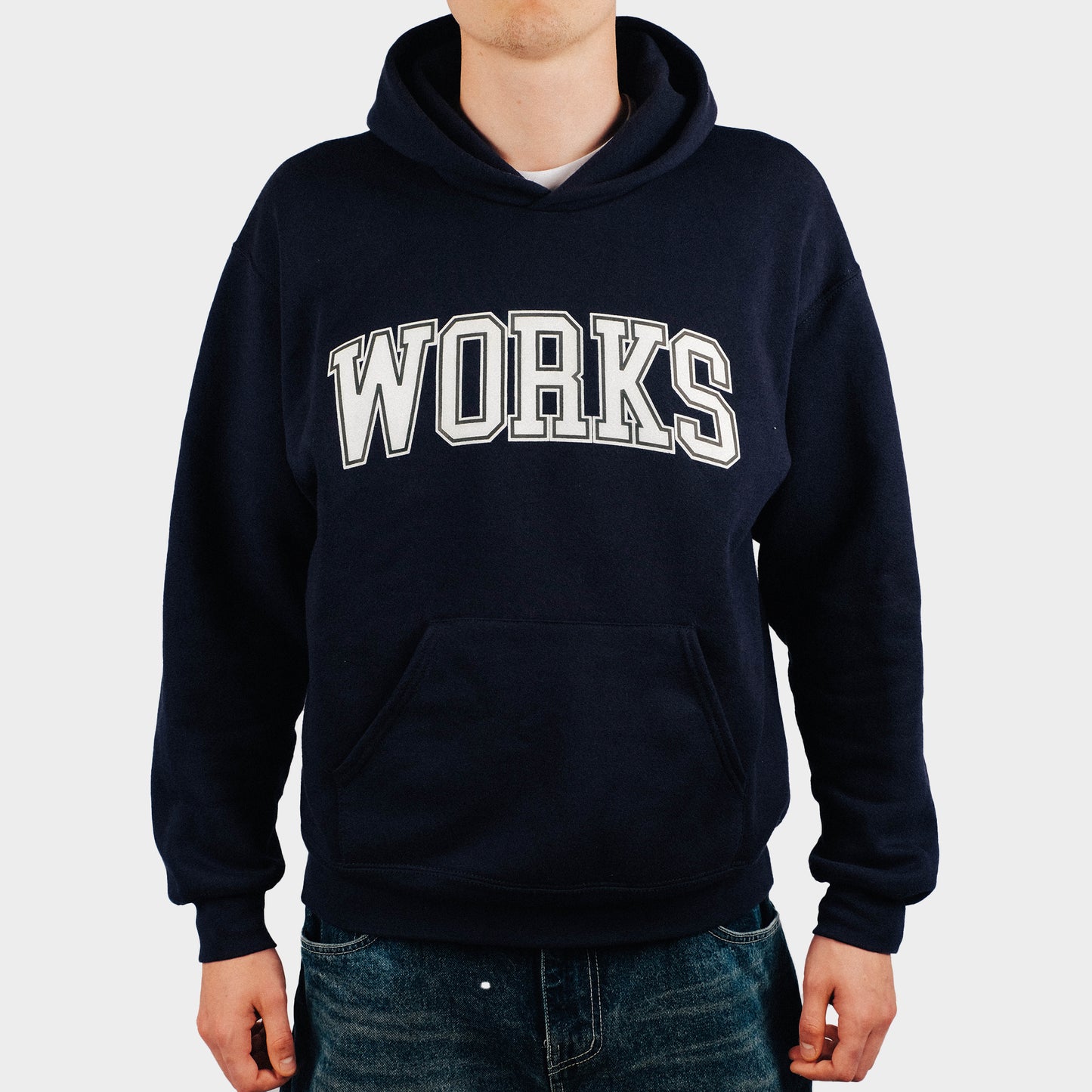 WORKS HOODIE NAVY
