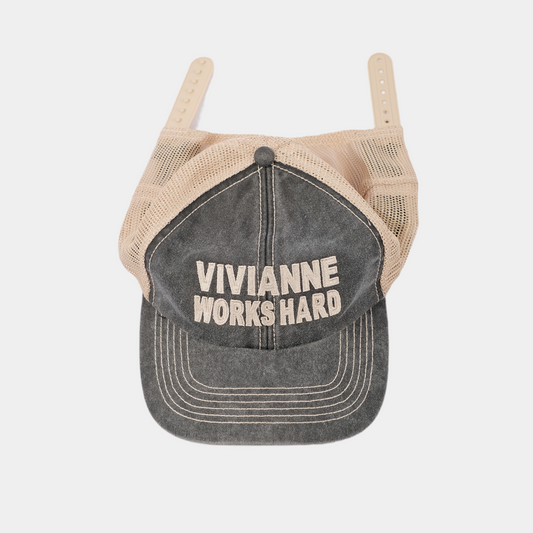 WORKS HARD TRUCKER BLACK